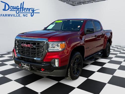 Cayenne Red Tintcoat 2021 GMC Canyon AT4 w/Leather