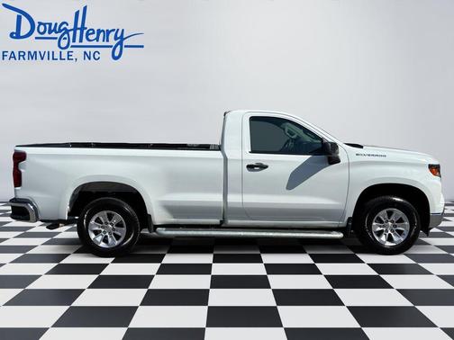 Summit White 2025 Chevrolet Silverado 1500 WT