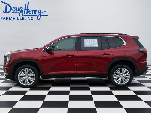 Red 2026 GMC Acadia Elevation