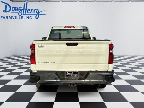 Summit White 2025 Chevrolet Silverado 1500 WT