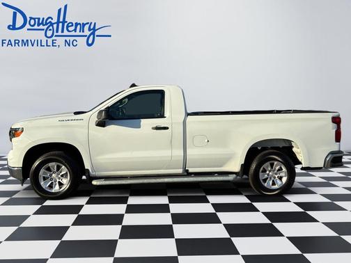 Summit White 2025 Chevrolet Silverado 1500 WT