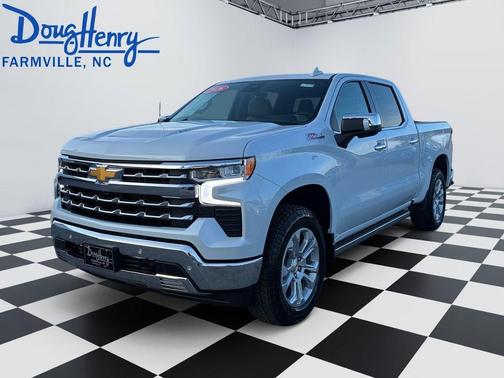 Polar White 2026 Chevrolet Silverado 1500 LTZ