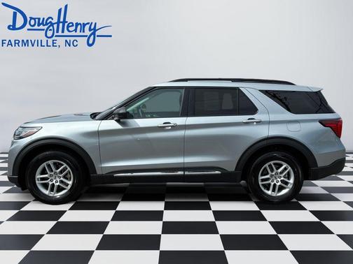 Silver Metallic 2025 Ford Explorer Active