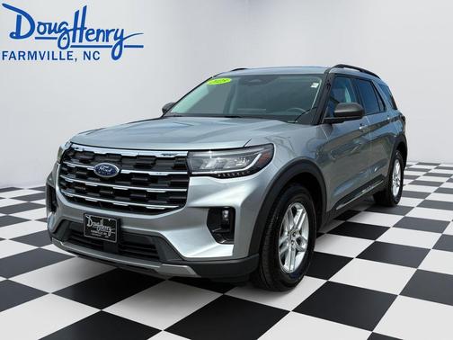 Silver Metallic 2025 Ford Explorer Active