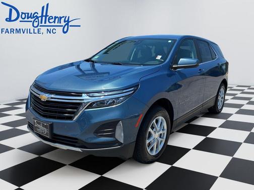 Lakeshore Blue Metallic 2024 Chevrolet Equinox LT