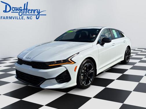 Glacial White Pearl 2023 Kia K5 GT-Line