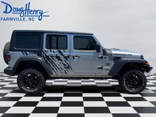 Billet Silver Metallic Clearcoat 2020 Jeep Wrangler Unlimited Sport