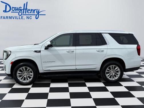 Summit White 2021 GMC Yukon SLT