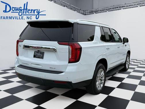 Summit White 2021 GMC Yukon SLT