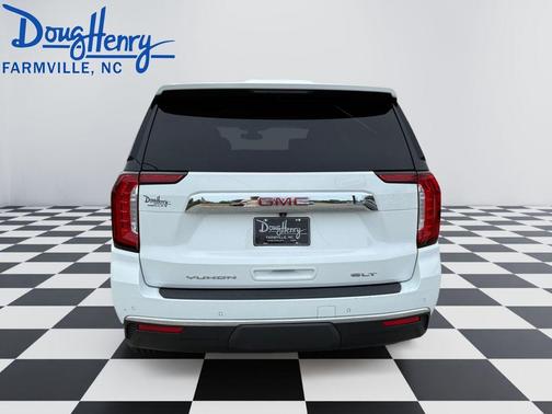 Summit White 2021 GMC Yukon SLT