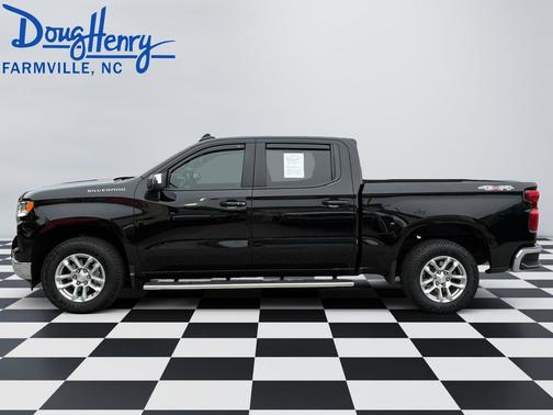 Black 2023 Chevrolet Silverado 1500 LT