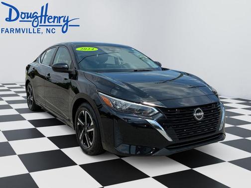 Black 2024 Nissan Sentra SV