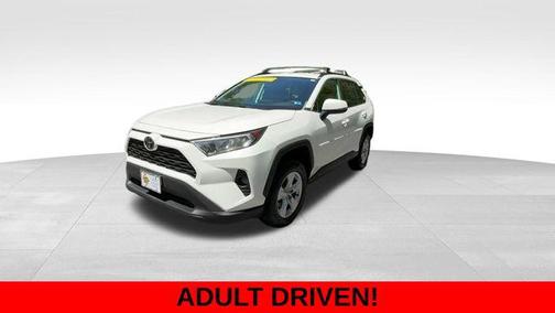 Super White 2021 Toyota RAV4 XLE