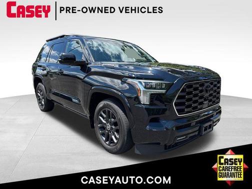 Midnight Black Metallic 2024 Toyota Sequoia Platinum