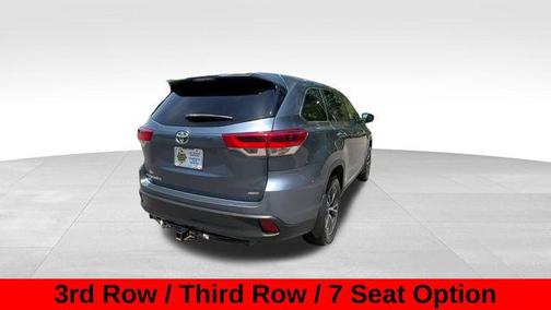 Shoreline Blue Pearl 2019 Toyota Highlander LE