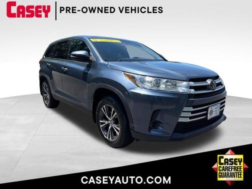 Shoreline Mist 2019 Toyota Highlander LE