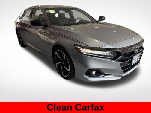 Silver 2022 Honda Accord Hybrid Base