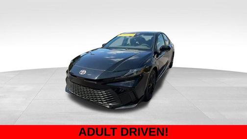Midnight Black Metallic 2026 Toyota Camry SE