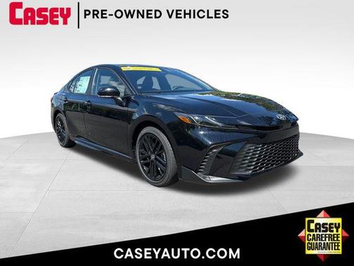Midnight Black Metallic 2026 Toyota Camry SE