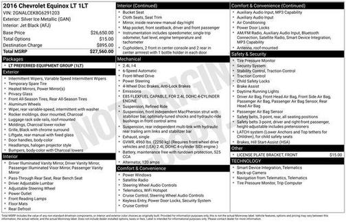 2016 Chevrolet Equinox LT
