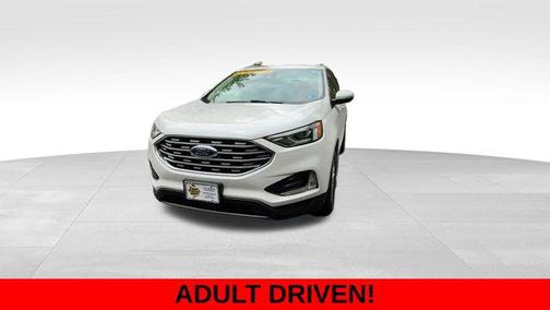 WHITE PLATINUM MET TRI-COAT 2019 Ford Edge SEL