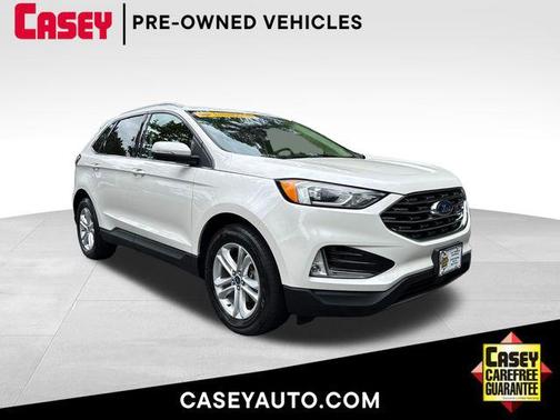 WHITE PLATINUM MET TRI-COAT 2019 Ford Edge SEL