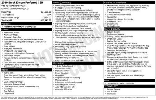 2019 Buick Encore Preferred