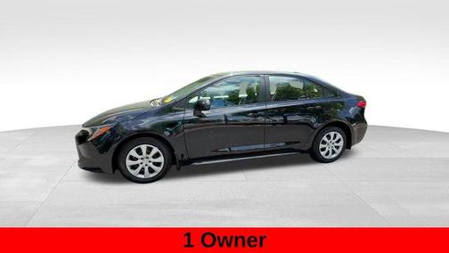 Midnight Black Metallic 2025 Toyota Corolla LE