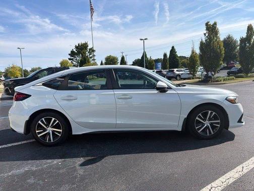 Platinum White Pearl 2023 Honda Civic LX