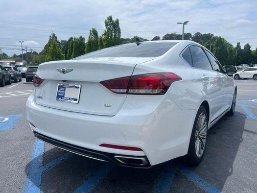 Casablanca White 2018 Genesis G80 3.8