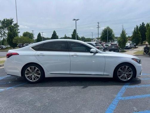 Casablanca White 2018 Genesis G80 3.8