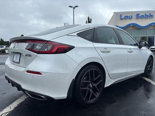 Platinum White Pearl 2022 Honda Civic Sport Touring