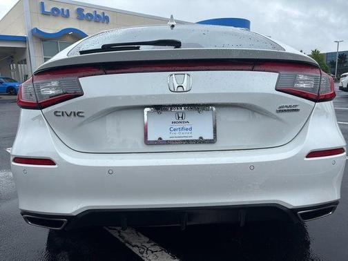 Platinum White Pearl 2022 Honda Civic Sport Touring