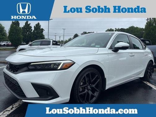 Platinum White Pearl 2022 Honda Civic Sport Touring