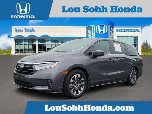 Modern Steel Metallic 2024 Honda Odyssey EX-L