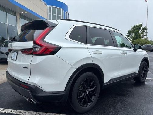 Platinum White Pearl 2023 Honda CR-V Hybrid Sport