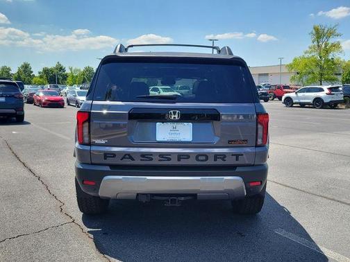 Modern Steel Metallic 2026 Honda Passport TrailSport