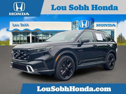 Crystal Black Pearl 2024 Honda CR-V Hybrid Sport Touring