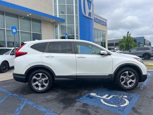 White Diamond Pearl 2017 Honda CR-V EX-L