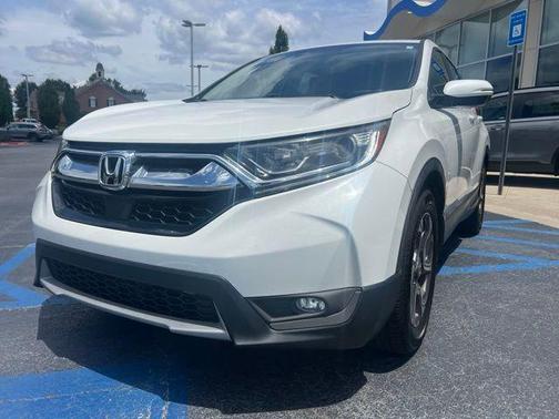 Platinum White Pearl 2019 Honda CR-V EX-L