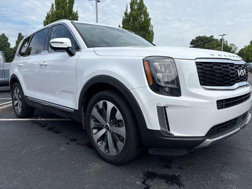 Glacial White Pearl 2022 Kia Telluride EX