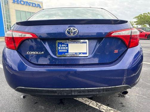Blue Crush Metallic 2016 Toyota Corolla S Plus