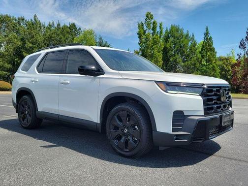 Platinum White Pearl 2026 Honda Pilot Black Edition