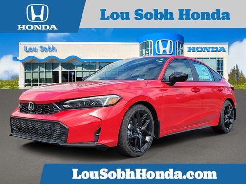 Rallye Red 2026 Honda Civic Sport