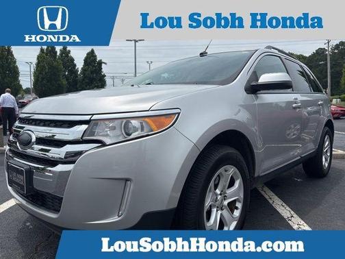 Ingot Silver Metallic 2014 Ford Edge SEL