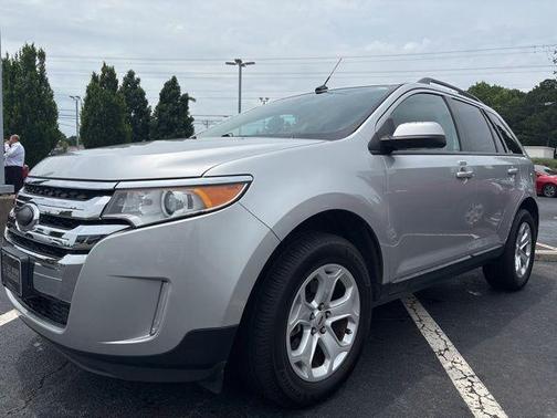 Ingot Silver Metallic 2014 Ford Edge SEL