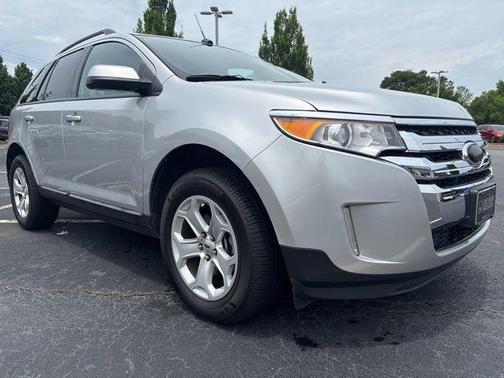 Ingot Silver Metallic 2014 Ford Edge SEL