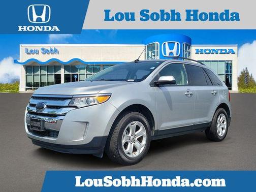 Ingot Silver Metallic 2014 Ford Edge SEL