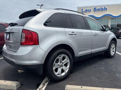 Ingot Silver Metallic 2014 Ford Edge SEL
