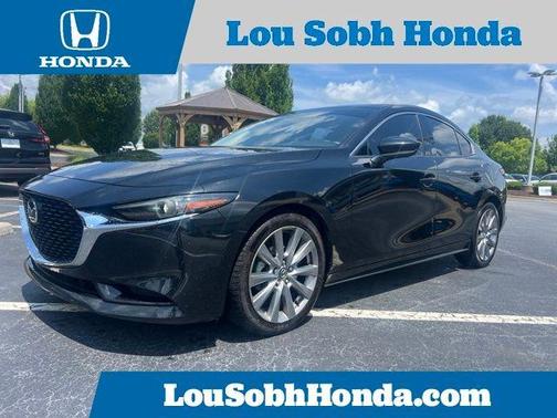 Jet Black Mica 2019 Mazda Mazda3 FWD w/Preferred Package